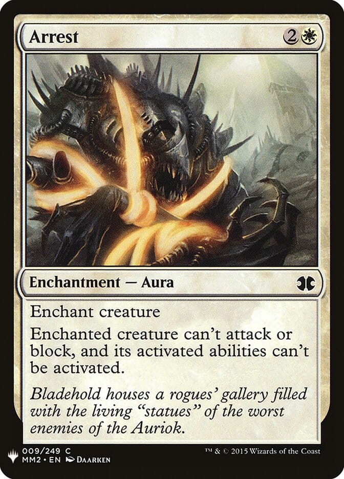 Arrest [Mystery Booster] MTG Single Magic: The Gathering  | Multizone: Comics And Games