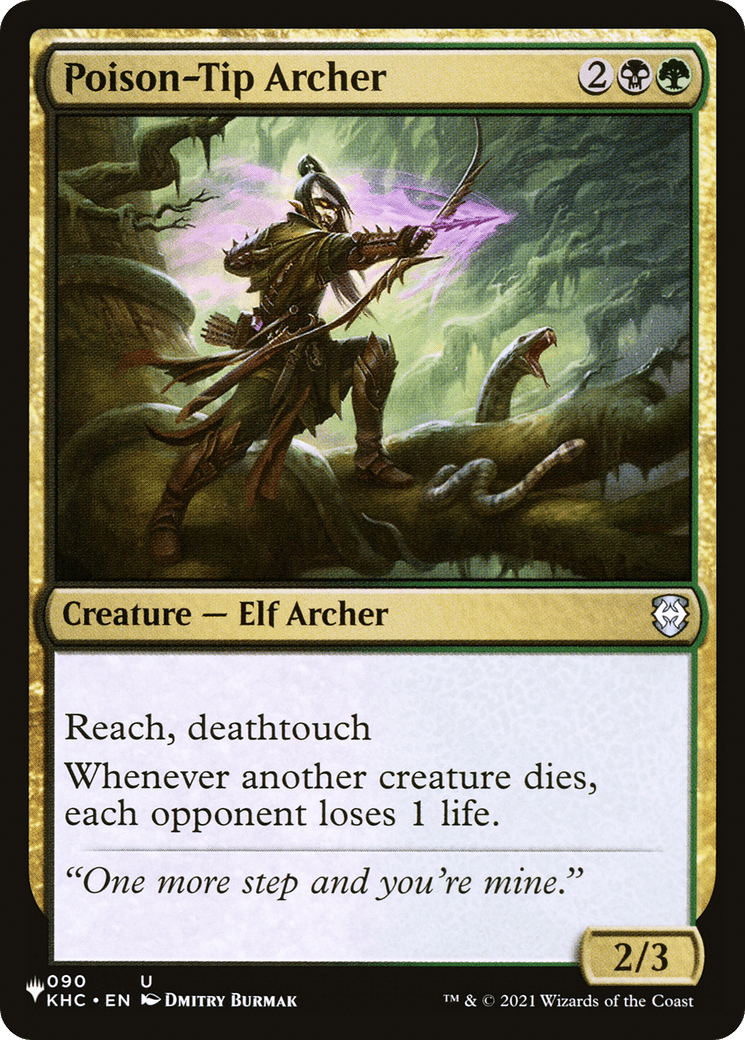 Poison-Tip Archer [The List] MTG Single Magic: The Gathering  | Multizone: Comics And Games