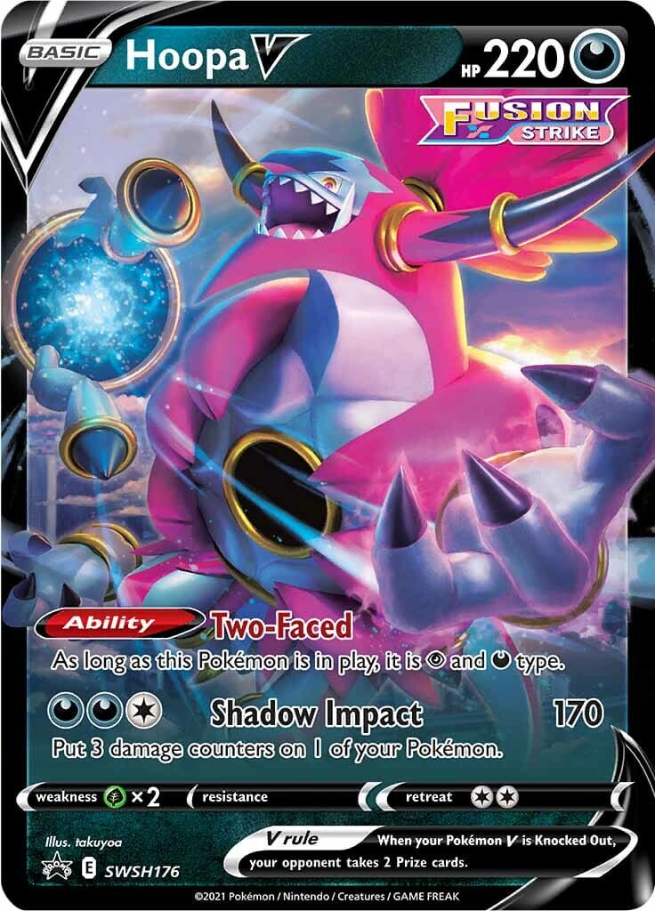 Hoopa V (SWSH176) (Jumbo Card) [Sword & Shield: Black Star Promos] Pokemon Single Pokémon  | Multizone: Comics And Games