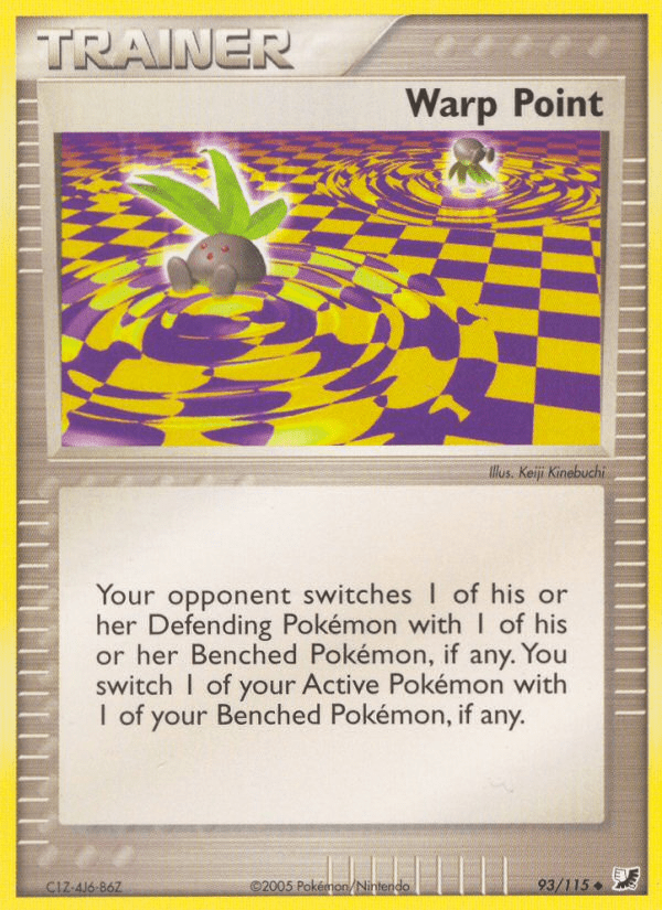 Warp Point (93/115) [EX: Unseen Forces] Pokemon Single Pokémon  | Multizone: Comics And Games