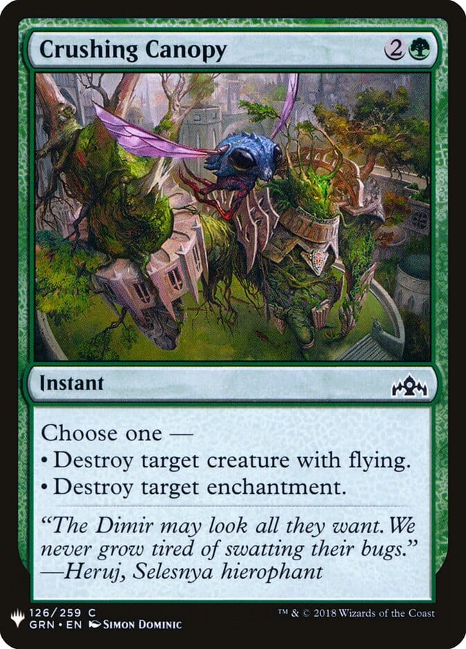 Crushing Canopy [Mystery Booster] MTG Single Magic: The Gathering  | Multizone: Comics And Games