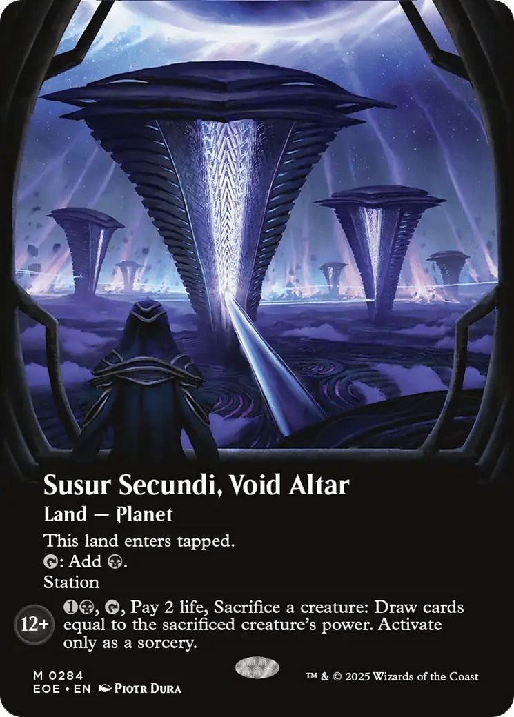 Susur Secundi, Void Altar (Borderless) [Edge of Eternities] MTG Single Magic: The Gathering  | Multizone: Comics And Games