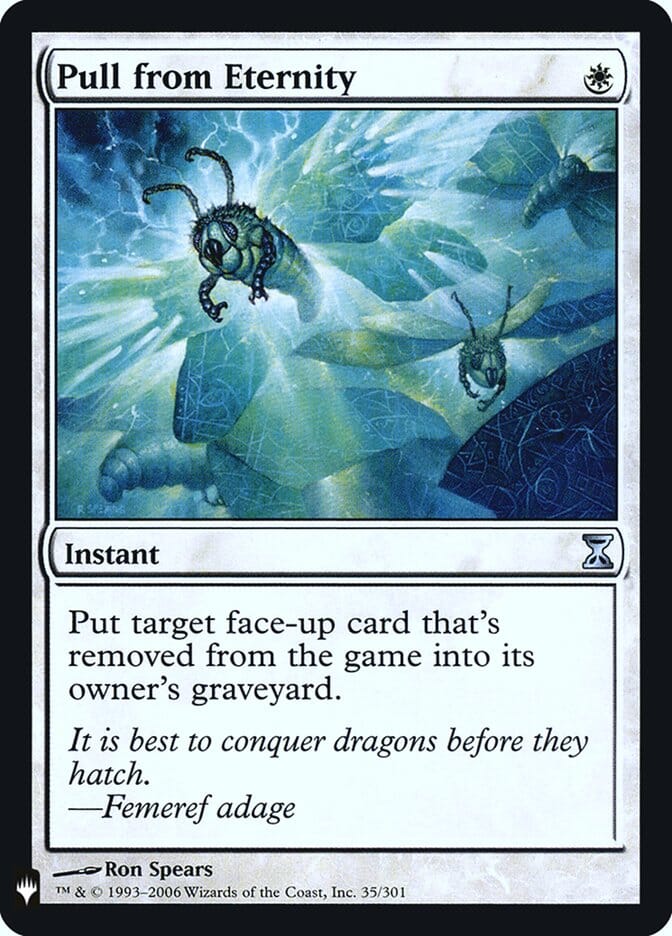 Pull from Eternity [Mystery Booster] MTG Single Magic: The Gathering  | Multizone: Comics And Games