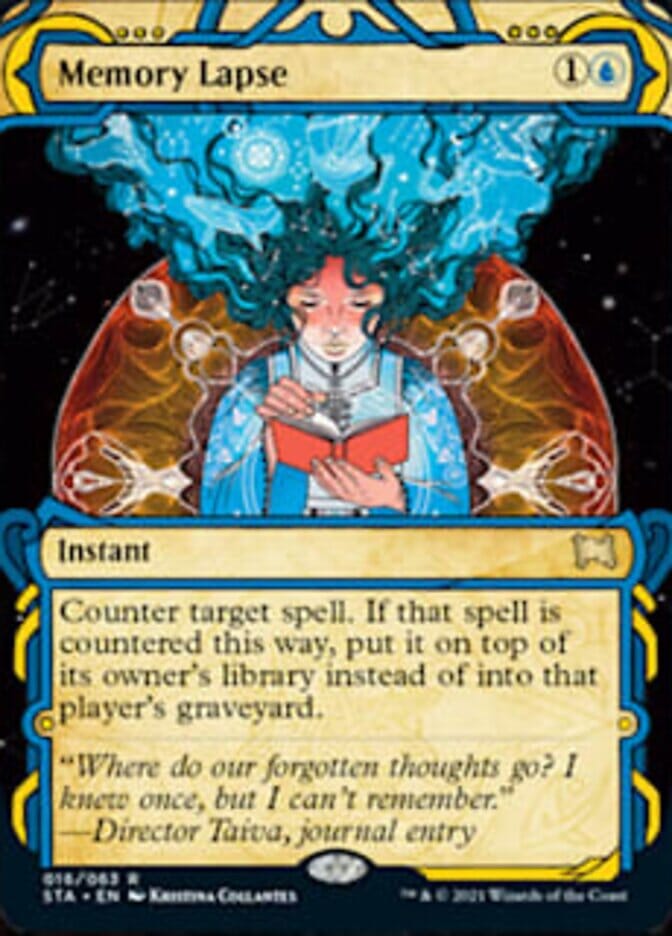 Memory Lapse (Foil Etched) [Strixhaven: Mystical Archive] MTG Single Magic: The Gathering  | Multizone: Comics And Games