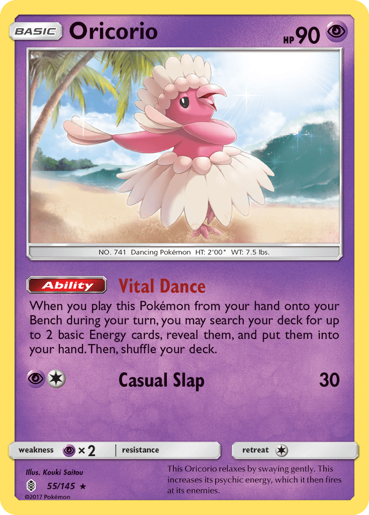 Oricorio (55/145) [Sun & Moon: Guardians Rising] Pokemon Single Pokémon  | Multizone: Comics And Games