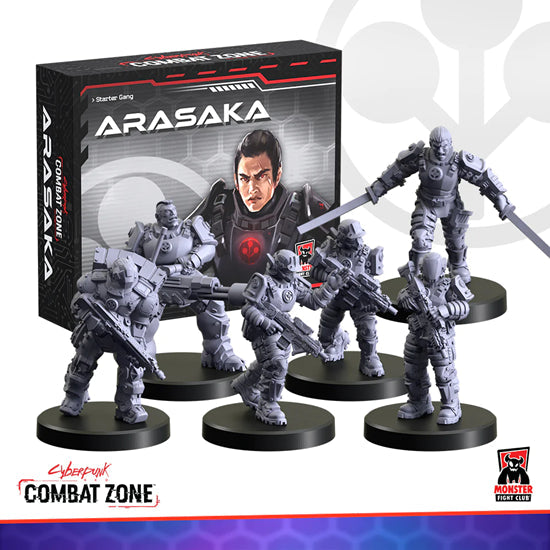 Cyberpubk Red: Combat Zone - Arasaka Multizone: Comics And Games  | Multizone: Comics And Games