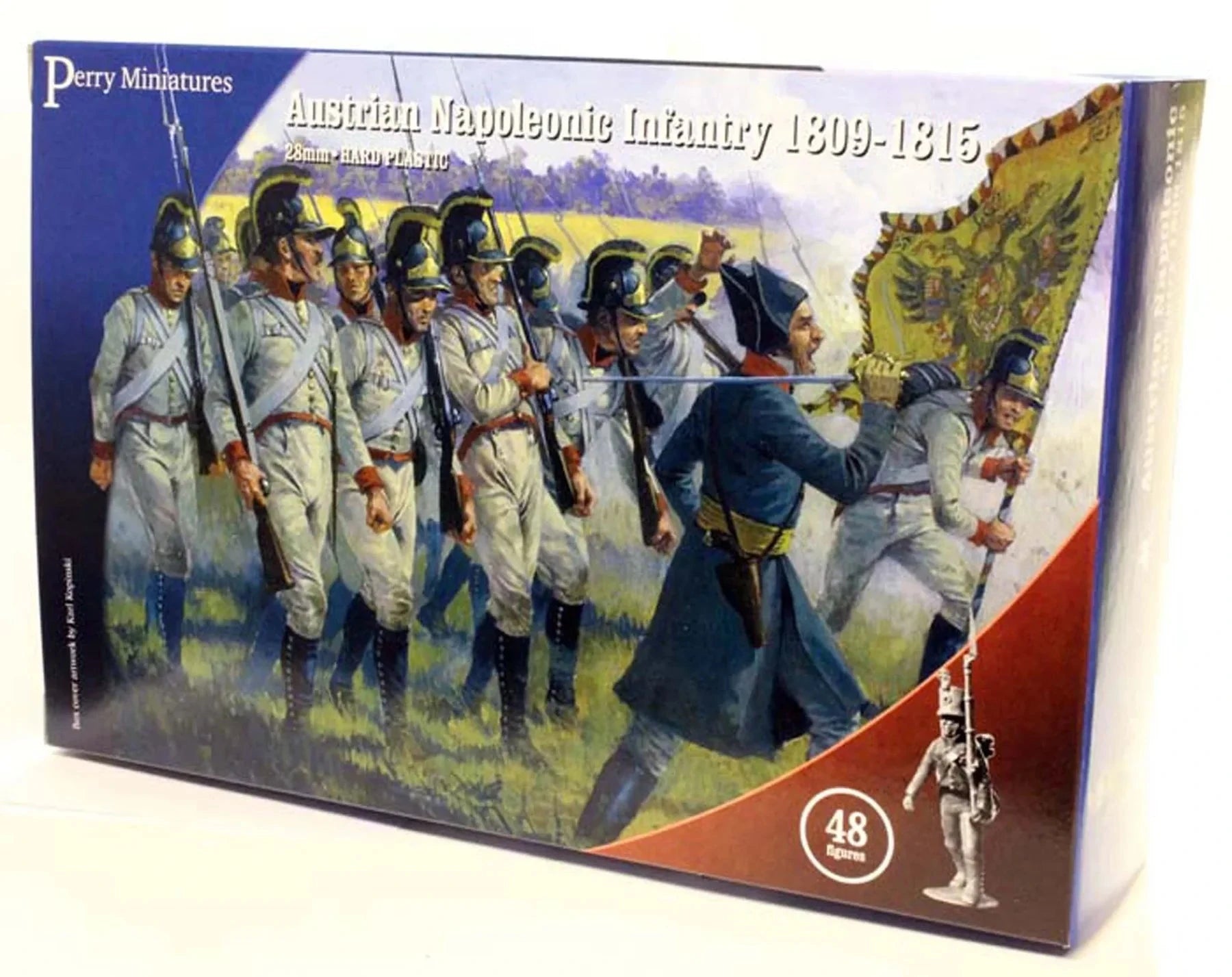 Perry Miniatures: Austrian Napoleonic Infantry 1809-1815 Miniature Game Perry miniatures  | Multizone: Comics And Games