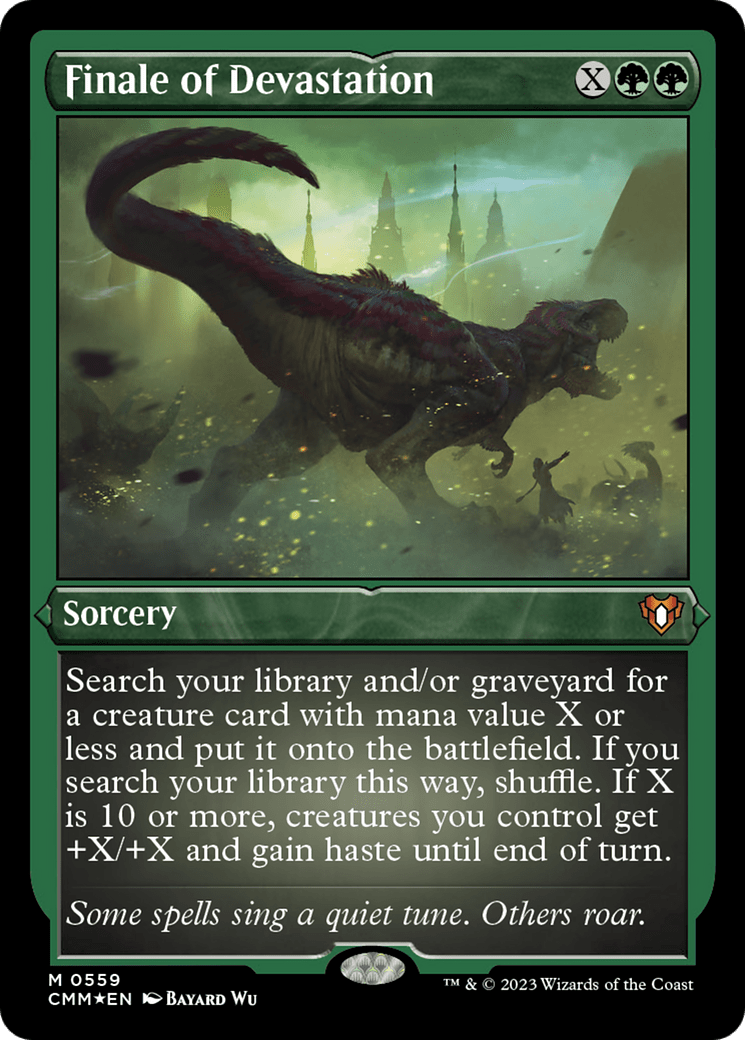 Finale of Devastation (Foil Etched) [Commander Masters] MTG Single Magic: The Gathering  | Multizone: Comics And Games