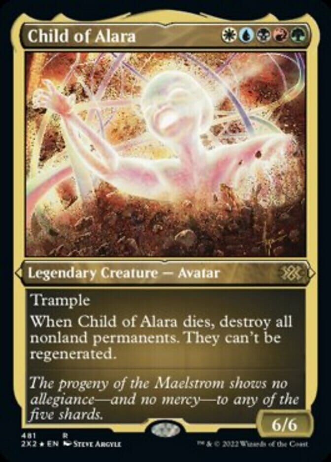 Child of Alara (Foil Etched) [Double Masters 2022] MTG Single Magic: The Gathering  | Multizone: Comics And Games