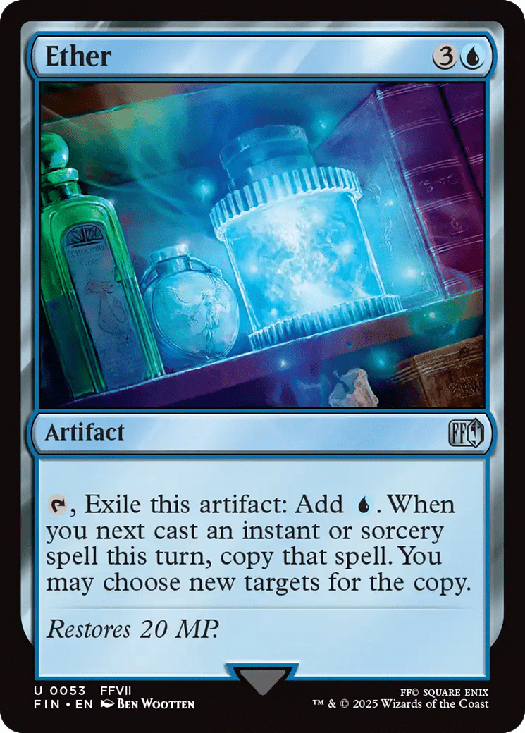 Ether [FINAL FANTASY] MTG Single Magic: The Gathering  | Multizone: Comics And Games