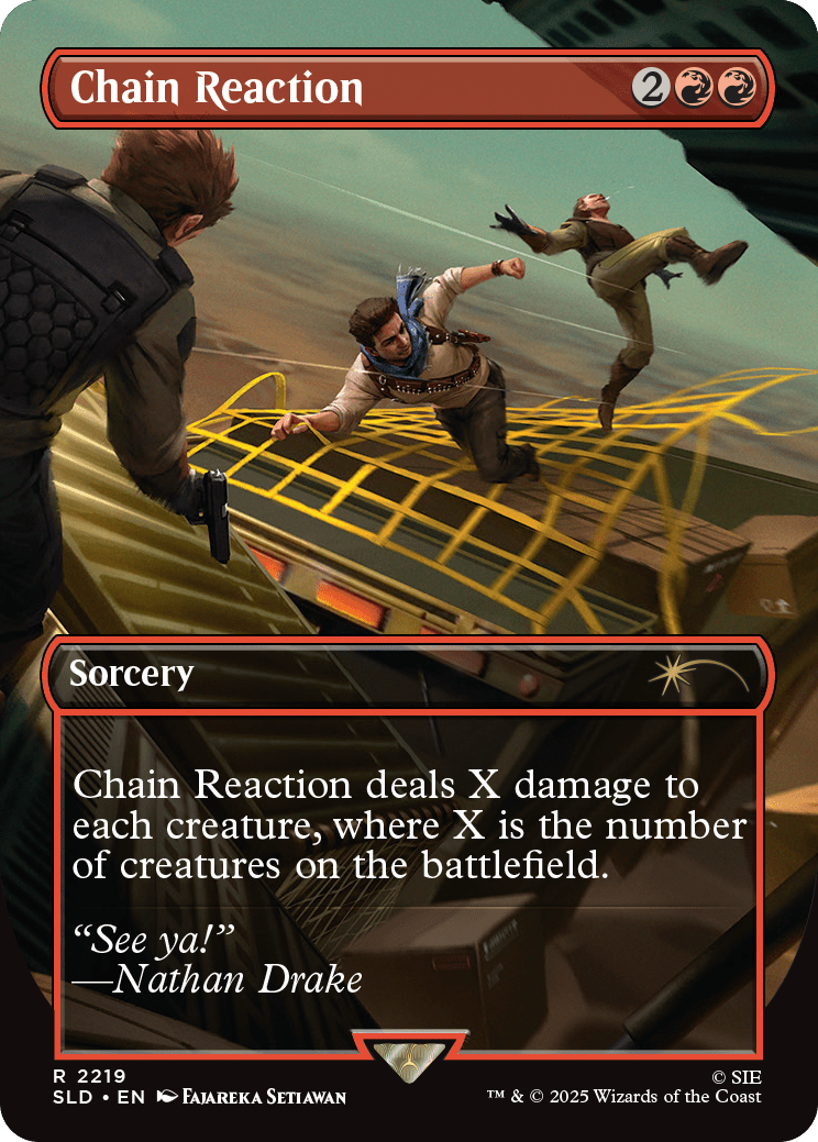 MTG SECRET LAIR PLAYSTATION SUPER DROP UNCHARTED: SAGA OF THIEVES REGULAR (10/120) Cards Magic: The Gathering  | Multizone: Comics And Games