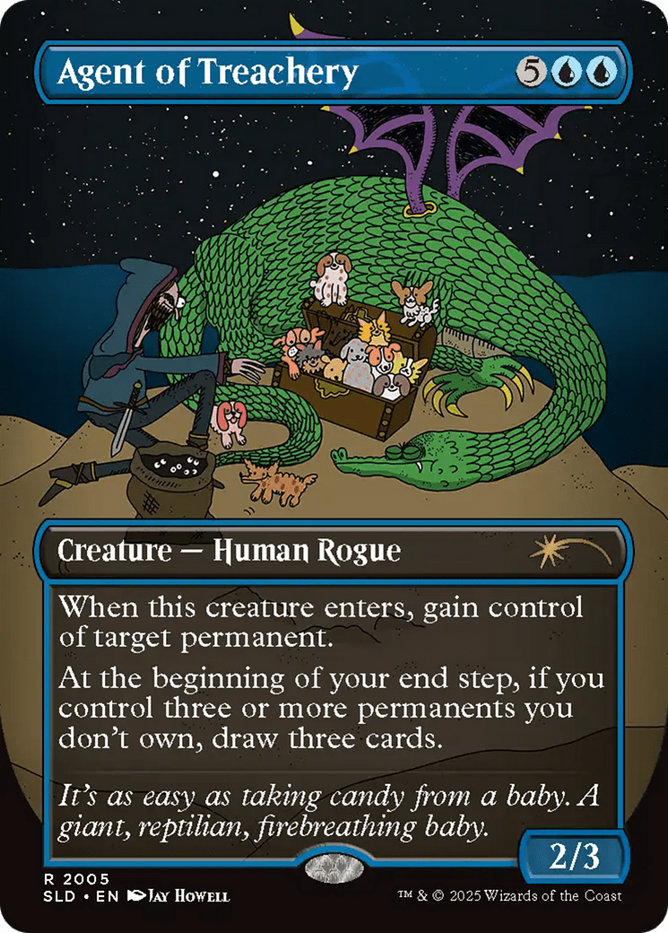 Agent of Treachery [Secret Lair Drop Series] MTG Single Magic: The Gathering  | Multizone: Comics And Games
