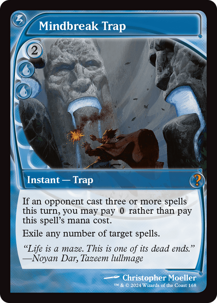 Mindbreak Trap (Future Sight) [Mystery Booster 2] MTG Single Magic: The Gathering  | Multizone: Comics And Games