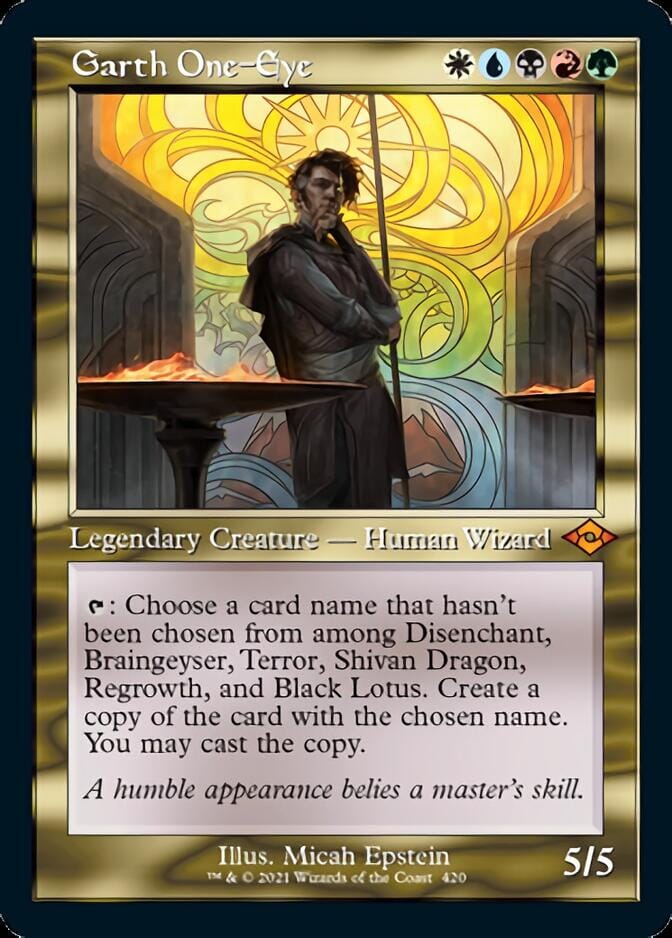 Garth One-Eye (Retro) [Modern Horizons 2] MTG Single Magic: The Gathering  | Multizone: Comics And Games