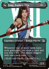 Fang, Fearless l'Cie (Borderless) [FINAL FANTASY] MTG Single Magic: The Gathering  | Multizone: Comics And Games