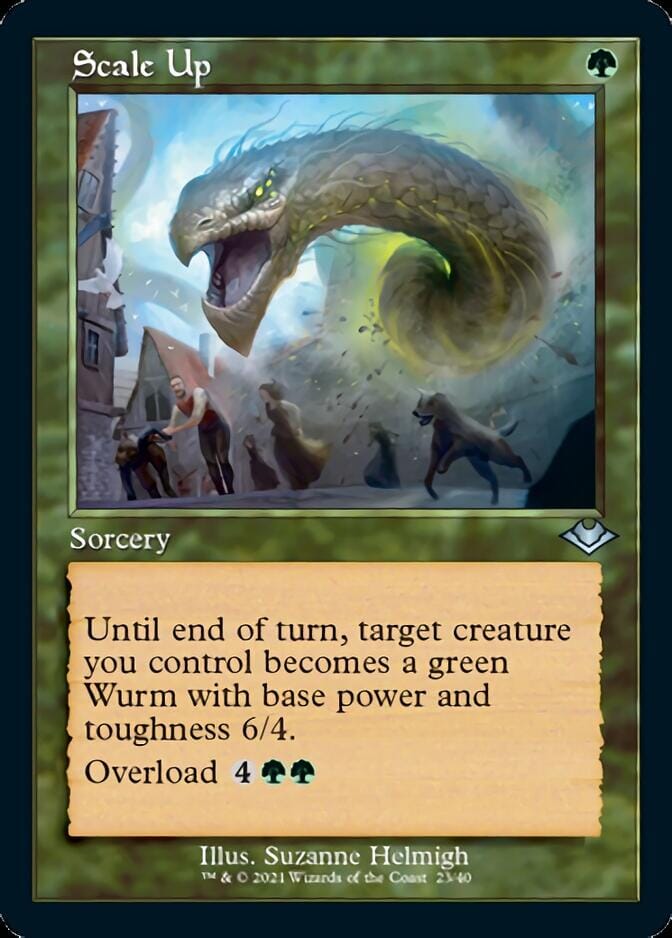 Scale Up (Retro Foil Etched) [Modern Horizons] MTG Single Magic: The Gathering  | Multizone: Comics And Games