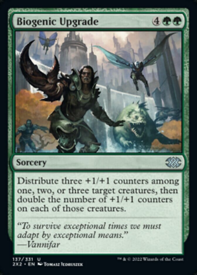 Biogenic Upgrade [Double Masters 2022] MTG Single Magic: The Gathering  | Multizone: Comics And Games