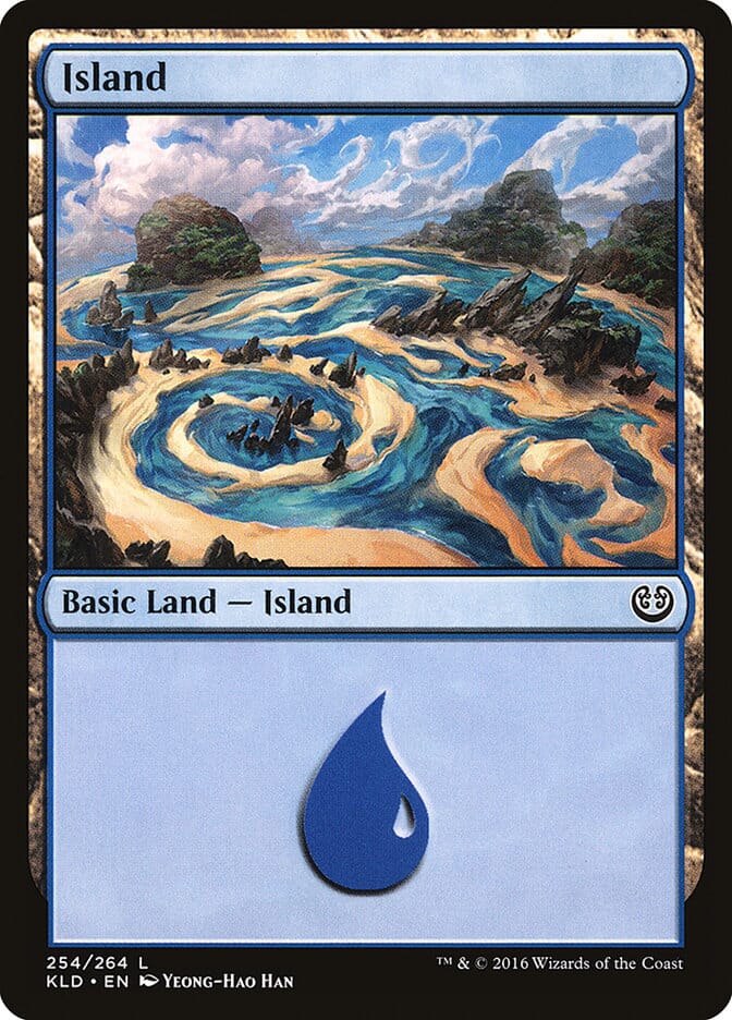 Island (254) [Kaladesh] MTG Single Magic: The Gathering  | Multizone: Comics And Games