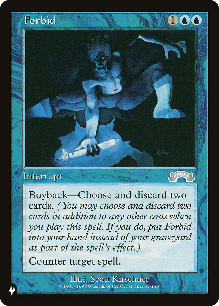 Forbid [The List] MTG Single Magic: The Gathering  | Multizone: Comics And Games
