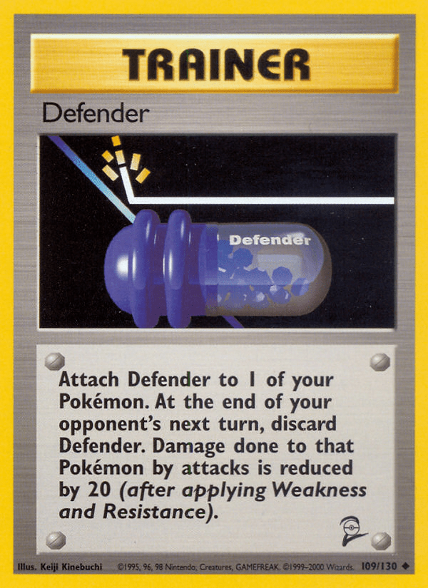 Defender (109/130) [Base Set 2] Pokemon Single Pokémon  | Multizone: Comics And Games
