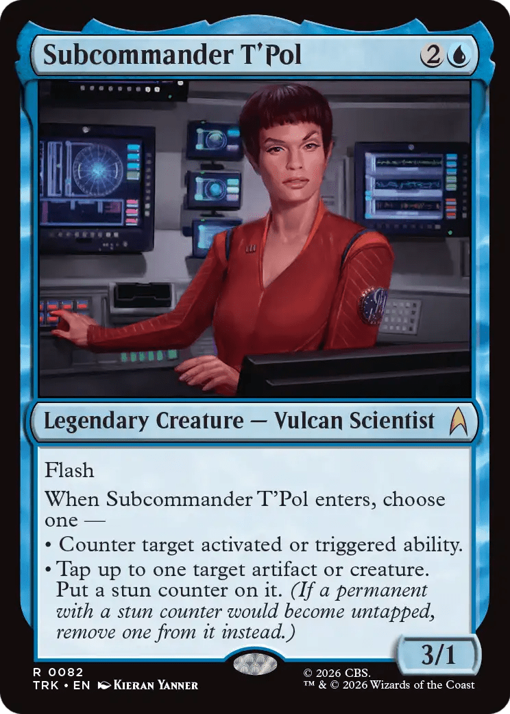 Subcommander T'Pol [Star Trek] MTG Single Magic: The Gathering  | Multizone: Comics And Games