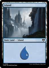 Island (790) [Commander Masters] MTG Single Magic: The Gathering  | Multizone: Comics And Games