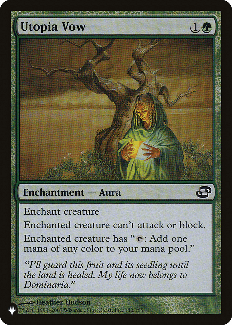 Utopia Vow [The List] MTG Single Magic: The Gathering  | Multizone: Comics And Games