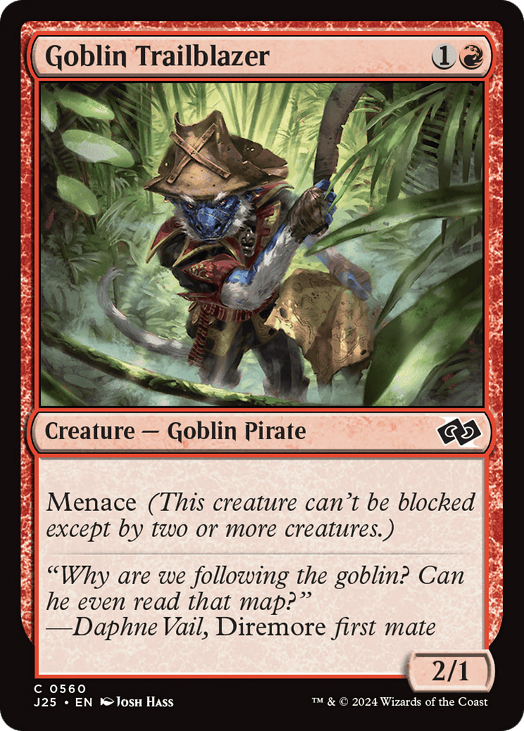 Goblin Trailblazer [Foundations Jumpstart] MTG Single Magic: The Gathering  | Multizone: Comics And Games