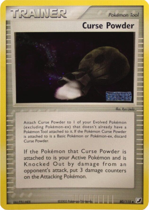 Curse Powder (80/115) (Stamped) [EX: Unseen Forces] Pokemon Single Pokémon  | Multizone: Comics And Games