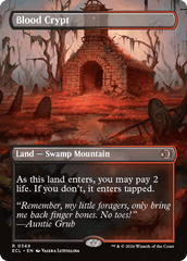Blood Crypt (Borderless) [Lorwyn Eclipsed] MTG Single Magic: The Gathering  | Multizone: Comics And Games