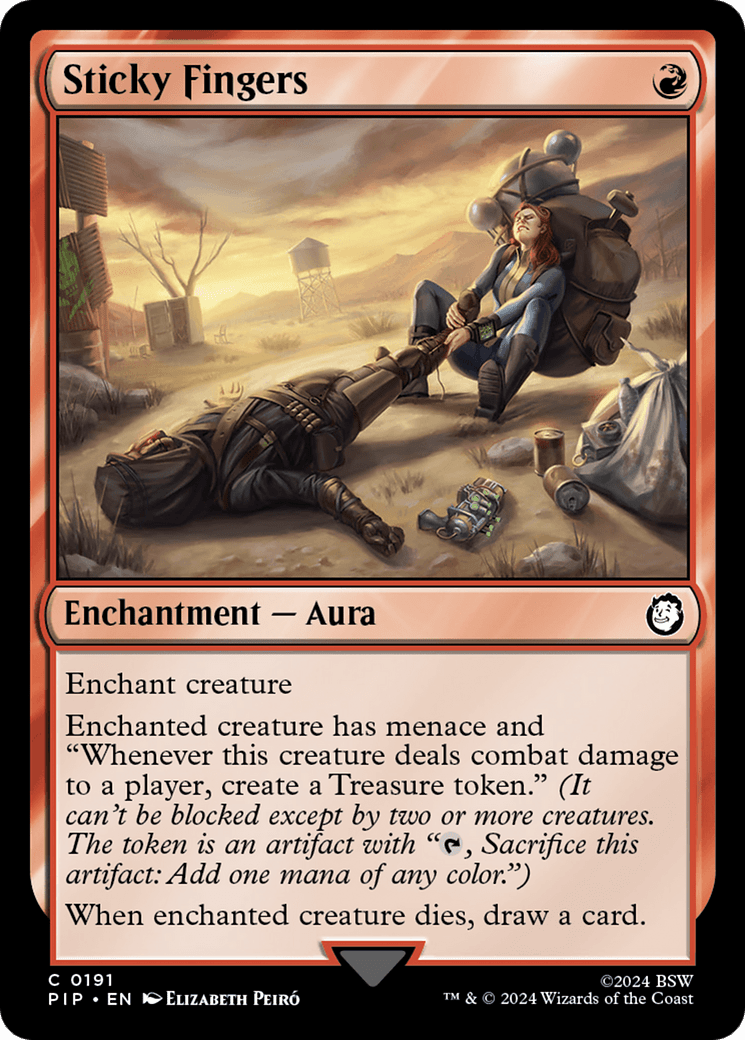 Sticky Fingers [Fallout] MTG Single Magic: The Gathering  | Multizone: Comics And Games