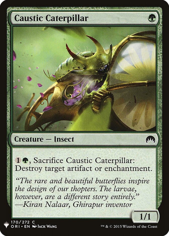 Caustic Caterpillar [Mystery Booster] MTG Single Magic: The Gathering  | Multizone: Comics And Games