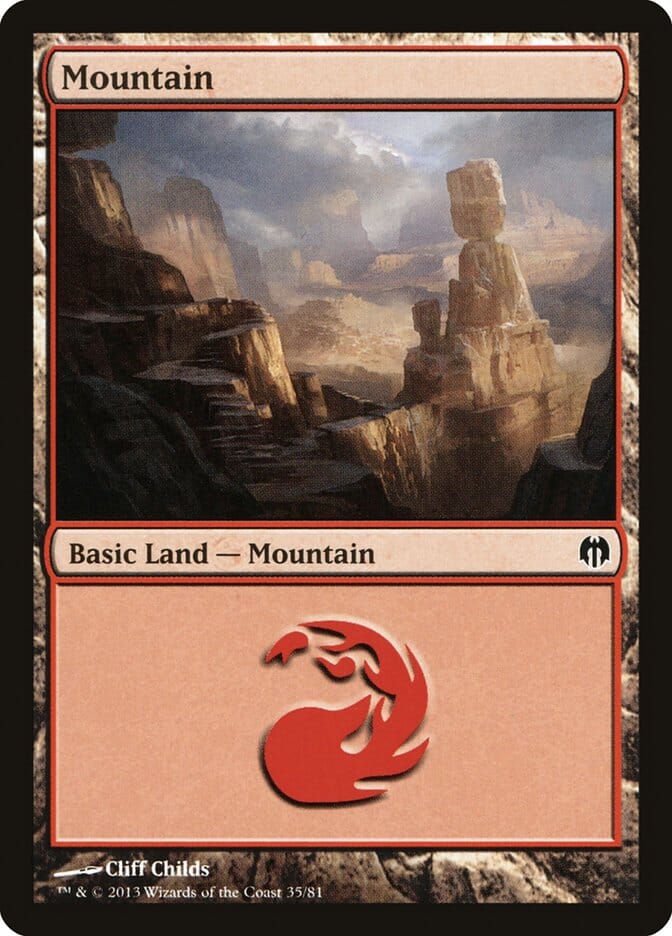 Mountain (35) [Duel Decks: Heroes vs. Monsters] MTG Single Magic: The Gathering  | Multizone: Comics And Games