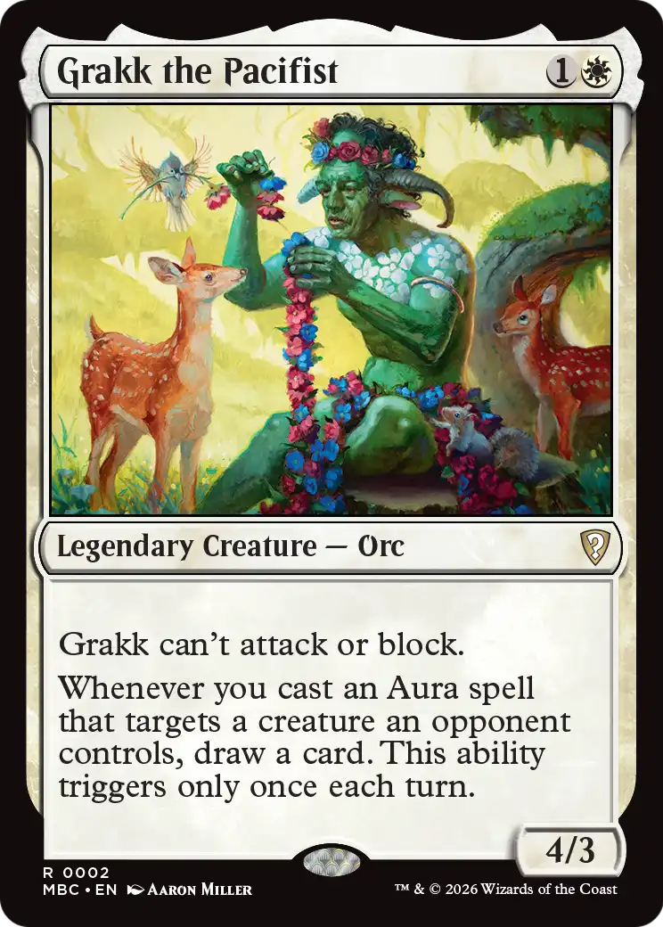 Grakk the Pacifist [Mystery Booster: Commander Edition] | Multizone: Comics And Games