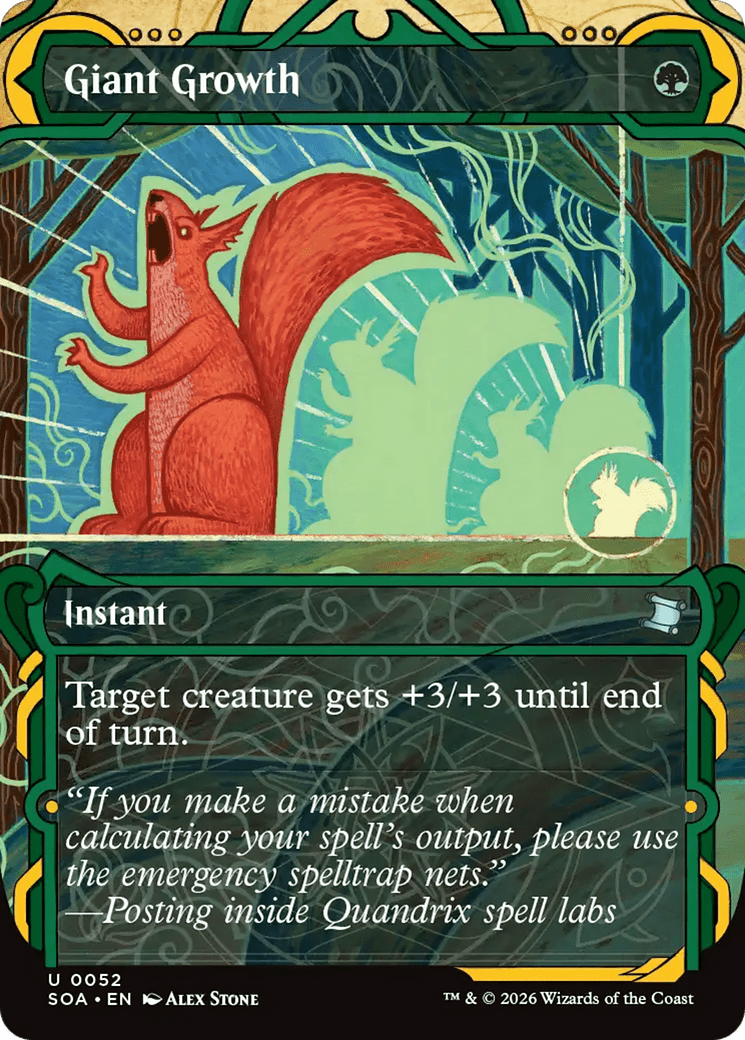 Giant Growth [Secrets of Strixhaven: Mystical Archive] MTG Single Magic: The Gathering  | Multizone: Comics And Games