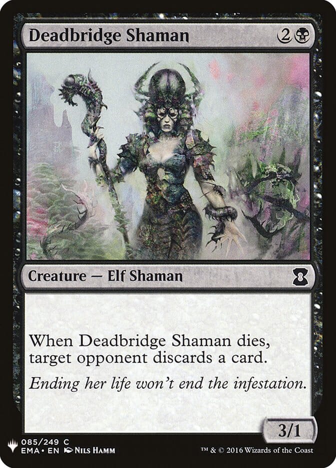 Deadbridge Shaman [Mystery Booster] MTG Single Magic: The Gathering  | Multizone: Comics And Games