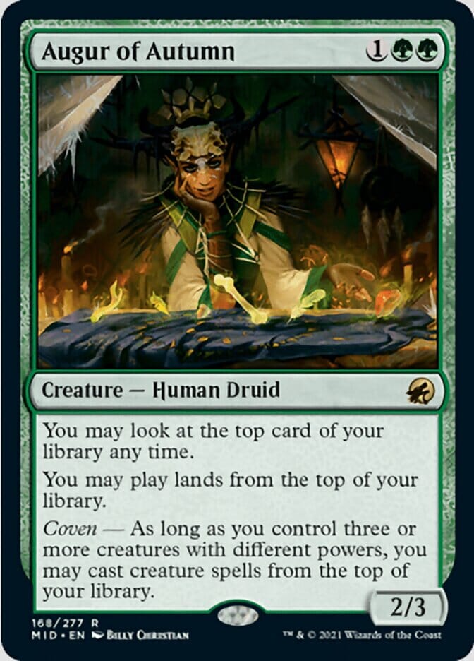 Augur of Autumn [Innistrad: Midnight Hunt] MTG Single Magic: The Gathering  | Multizone: Comics And Games