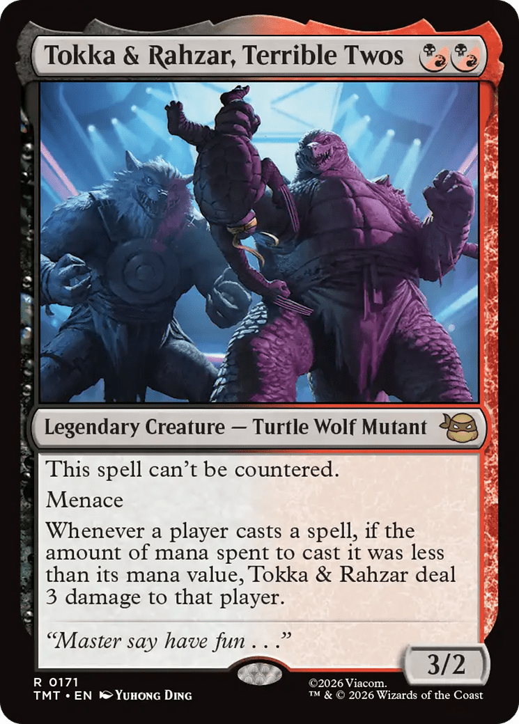 Tokka & Rahzar, Terrible Twos [Teenage Mutant Ninja Turtles] MTG Single Magic: The Gathering  | Multizone: Comics And Games