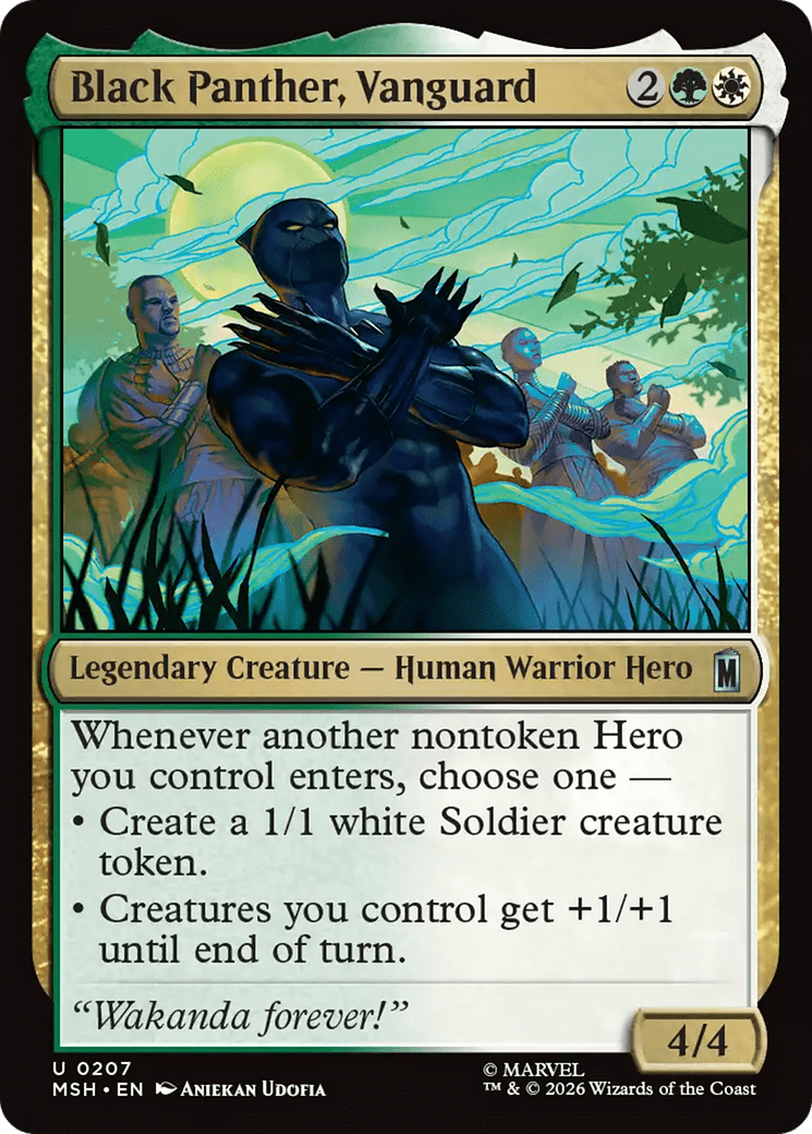 Black Panther, Vanguard [Marvel Super Heroes] | Multizone: Comics And Games