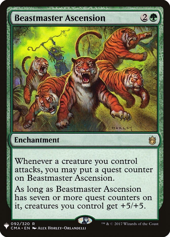 Beastmaster Ascension [Mystery Booster] MTG Single Magic: The Gathering  | Multizone: Comics And Games