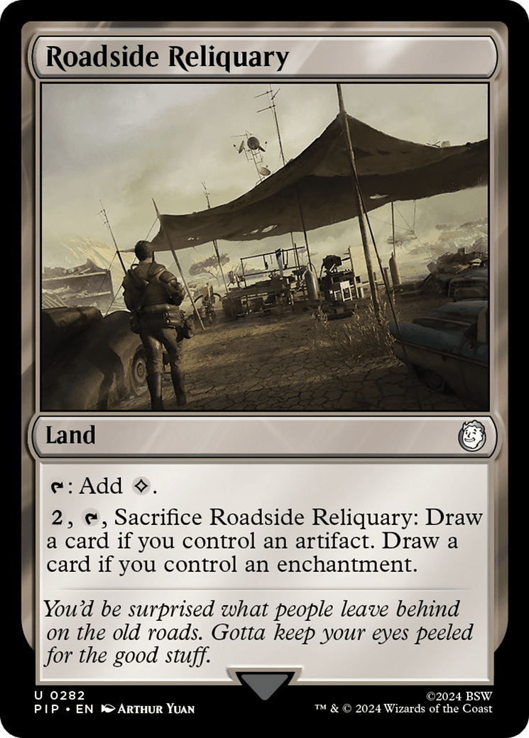 Roadside Reliquary [Fallout] MTG Single Magic: The Gathering  | Multizone: Comics And Games