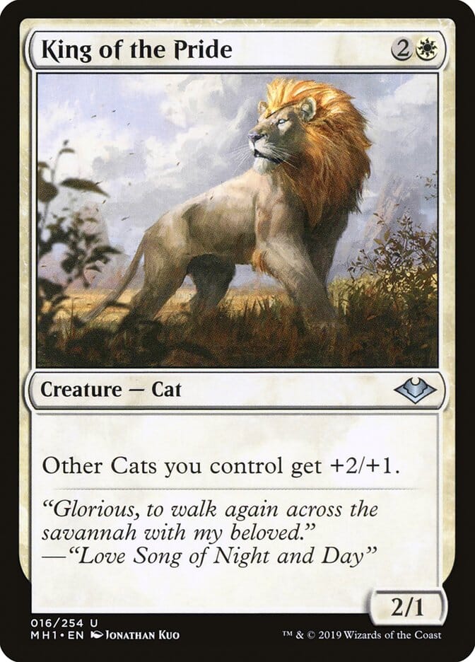 King of the Pride [Modern Horizons] MTG Single Magic: The Gathering  | Multizone: Comics And Games