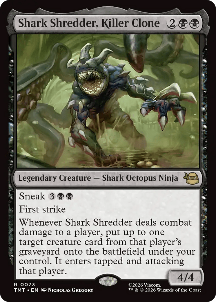 Shark Shredder, Killer Clone [Teenage Mutant Ninja Turtles] MTG Single Magic: The Gathering  | Multizone: Comics And Games