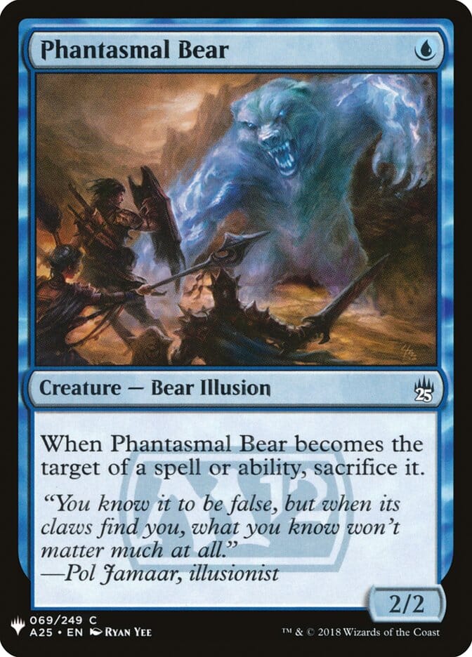 Phantasmal Bear [Mystery Booster] MTG Single Magic: The Gathering  | Multizone: Comics And Games
