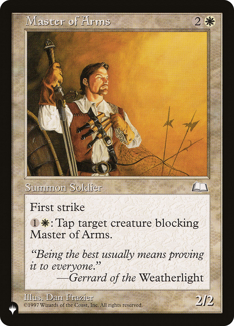 Master of Arms [The List] MTG Single Magic: The Gathering  | Multizone: Comics And Games