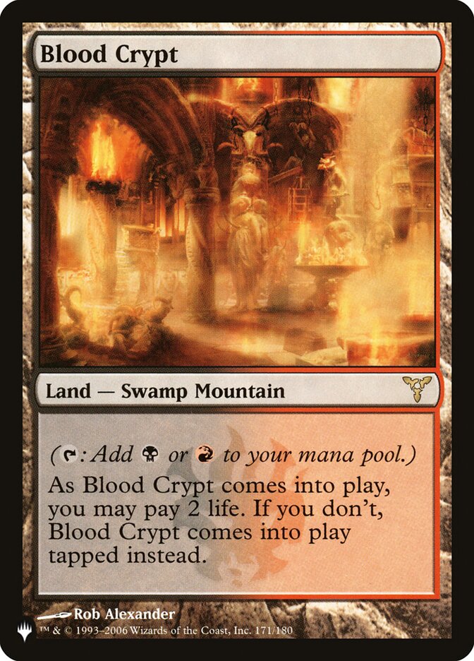 Blood Crypt [The List] MTG Single Magic: The Gathering  | Multizone: Comics And Games