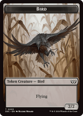 Demon // Bird Double-Sided Token [Duskmourn: House of Horror Commander Tokens] MTG Single Magic: The Gathering  | Multizone: Comics And Games