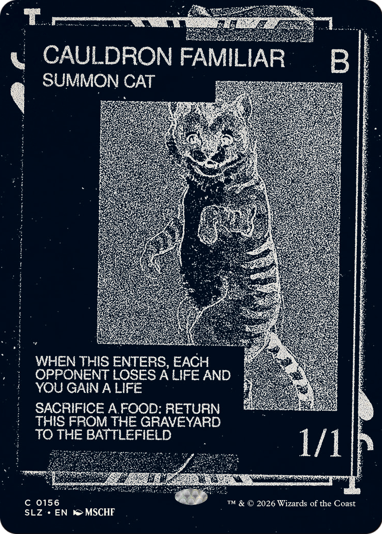 Cauldron Familiar (0156) [Secret Lair x MSCHF: The Zeta Set] | Multizone: Comics And Games