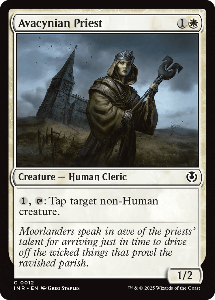 Avacynian Priest [Innistrad Remastered] MTG Single Magic: The Gathering  | Multizone: Comics And Games