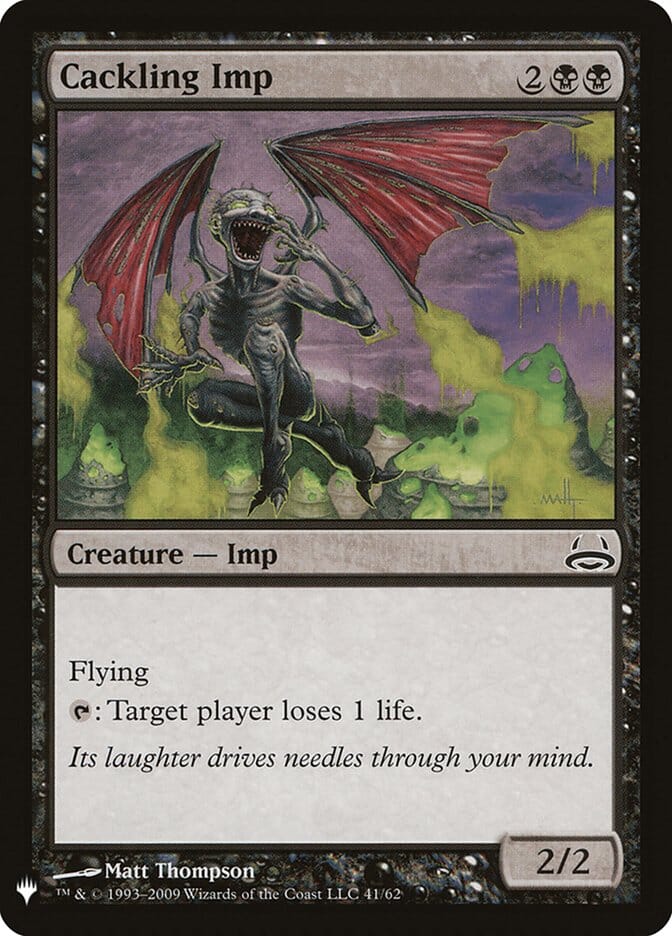 Cackling Imp [Mystery Booster] MTG Single Magic: The Gathering  | Multizone: Comics And Games